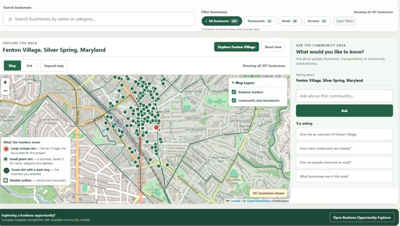 Silver-Spring-Community-Census – screenshot 2