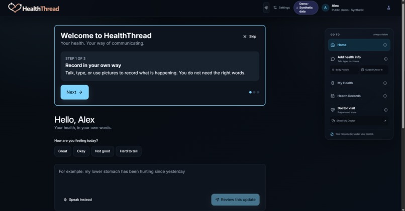 Health Thread – screenshot 1