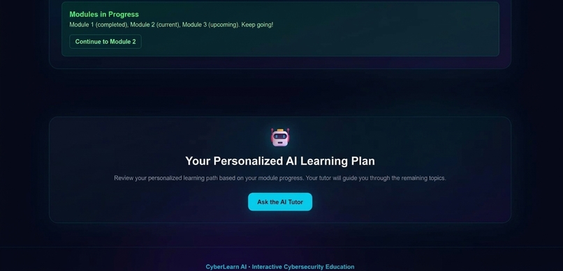 CyberLearn AI – screenshot 1
