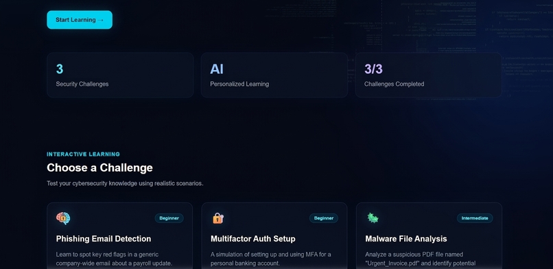 CyberLearn AI – screenshot 2