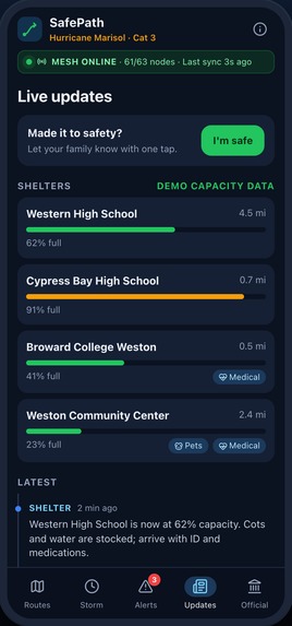 SafePath – screenshot 2