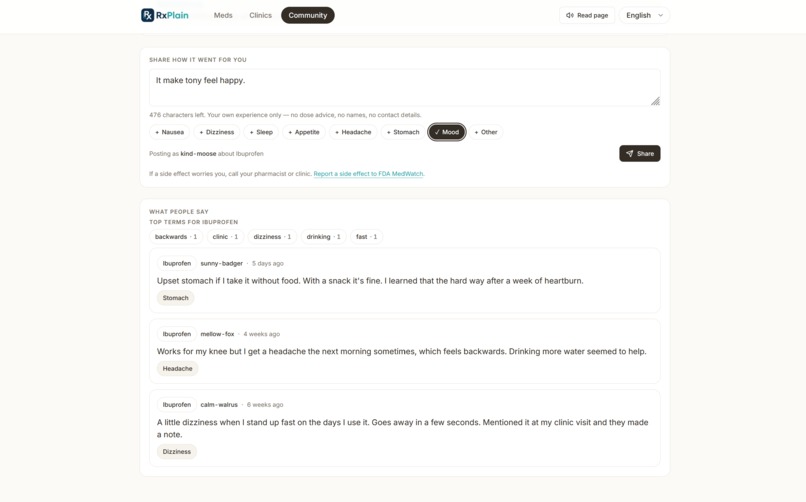 RxPlain – screenshot 8