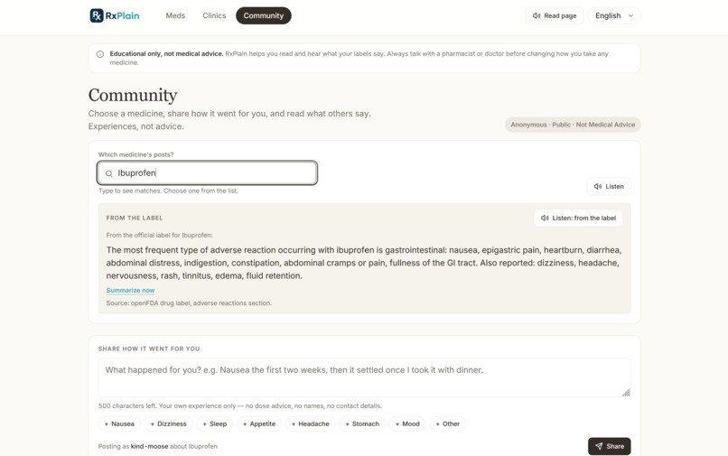 RxPlain – screenshot 7