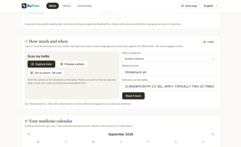RxPlain – screenshot 4