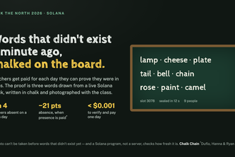 Chalk Chain: Proof-of-Presence Pay for Teachers