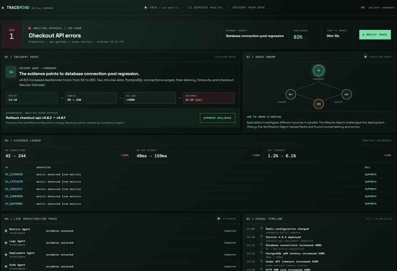TraceMind – screenshot 1