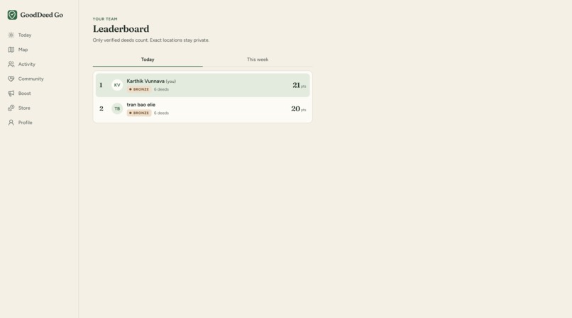 GoodDeed Go – screenshot 3