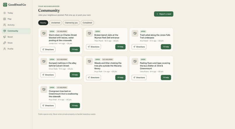 GoodDeed Go – screenshot 4
