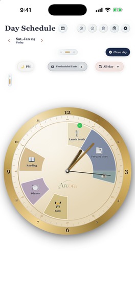 Arcora: Visual Day Planner – screenshot 2