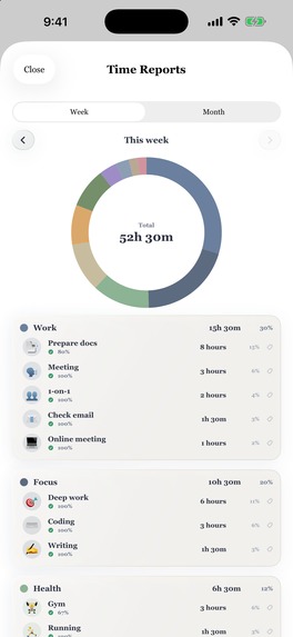 Arcora: Visual Day Planner – screenshot 5