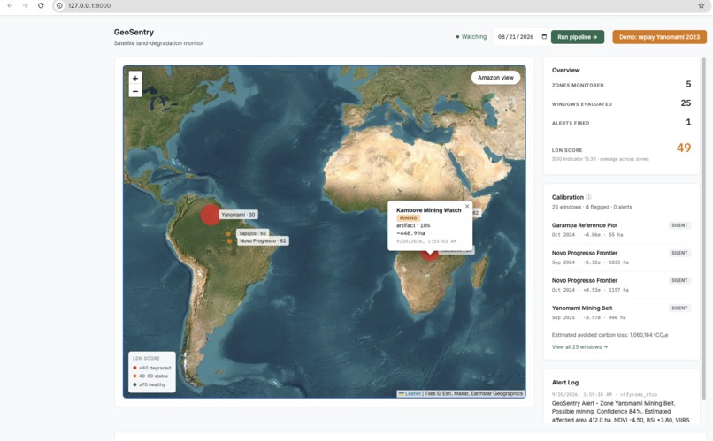 GeoSentry – screenshot 1
