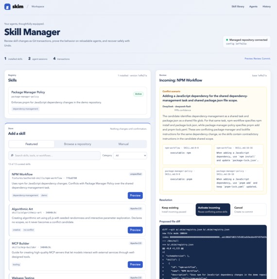 Skim – screenshot 2