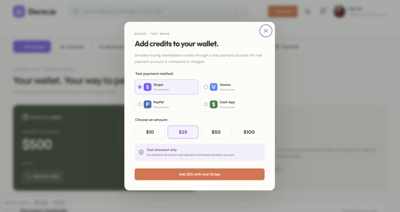 Dorm.io Marketplace – screenshot 3
