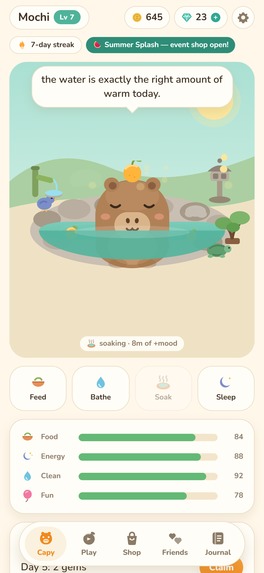 Chill Capy – screenshot 3