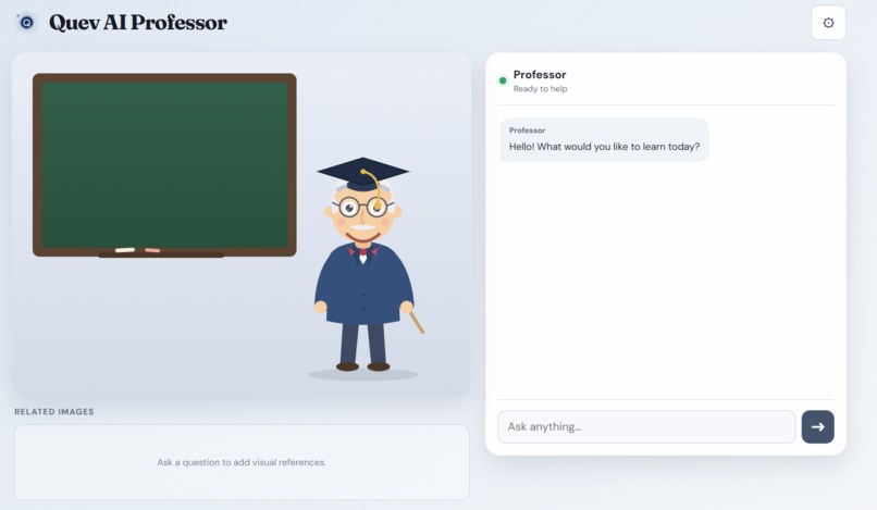 Quev-AI-Prof – screenshot 1