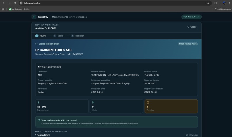 FalsePay  – screenshot 3