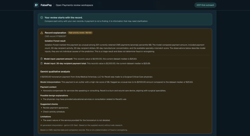 FalsePay  – screenshot 4