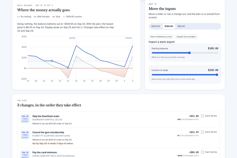 Safe to Spend – screenshot 5