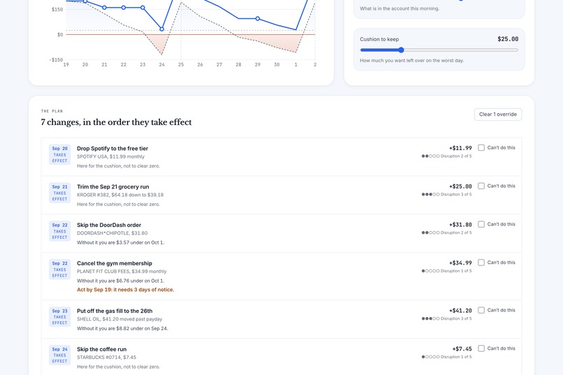 Safe to Spend – screenshot 6