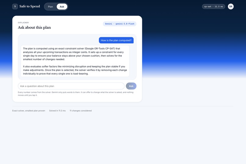 Safe to Spend – screenshot 7