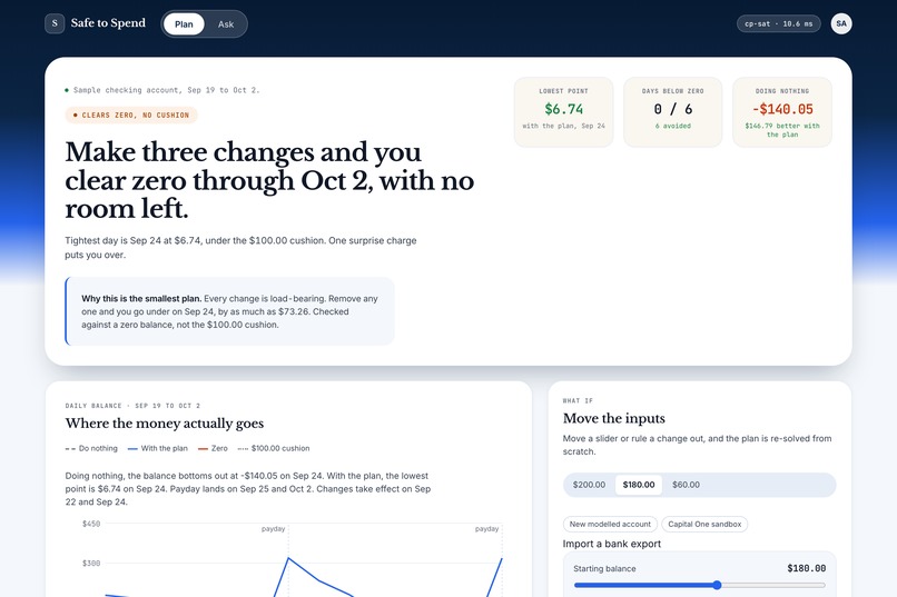 Safe to Spend – screenshot 10