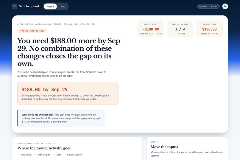 Safe to Spend – screenshot 9