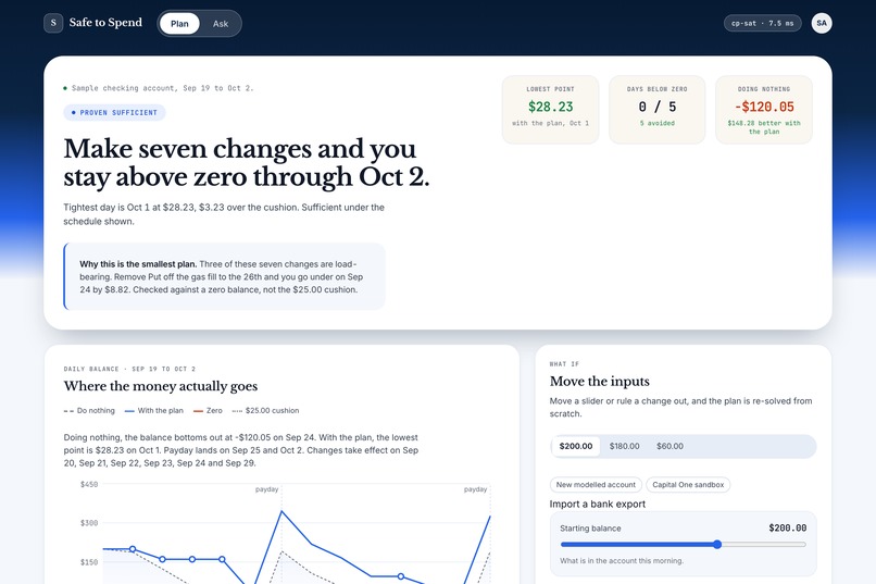 Safe to Spend – screenshot 11