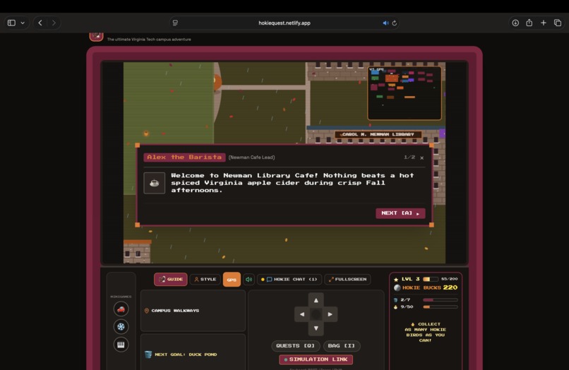 Hokie Quest – screenshot 3