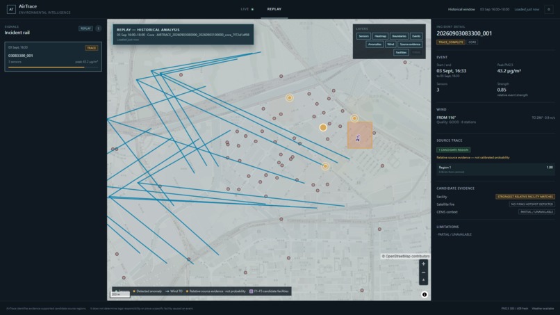 AirTrace – screenshot 2