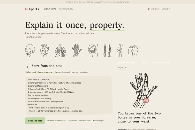 Aperta – screenshot 2
