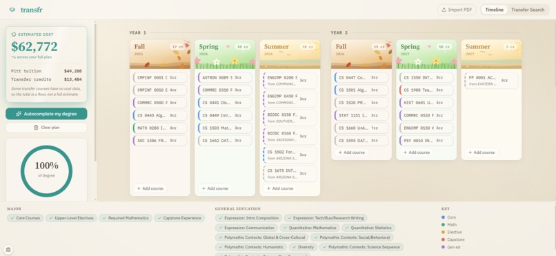 transfr – screenshot 1
