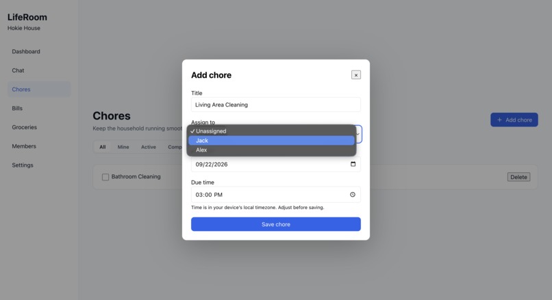 LifeRoom – screenshot 8