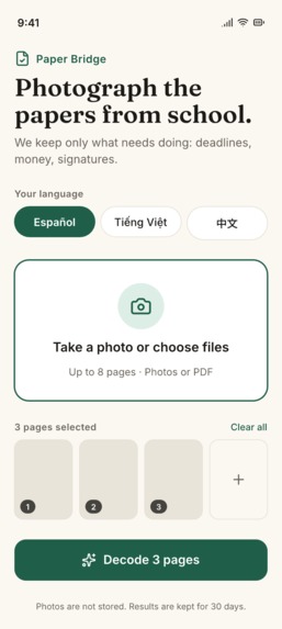 Paper Bridge – screenshot 1