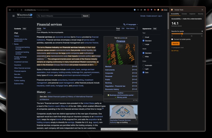 HumanTools – screenshot 2