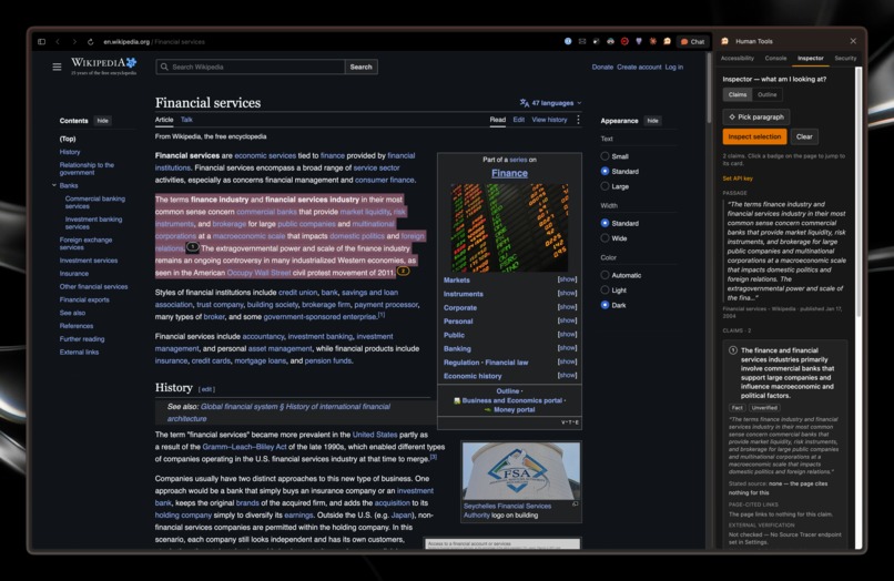 HumanTools – screenshot 3