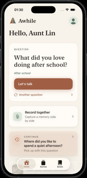 Awhile – screenshot 1