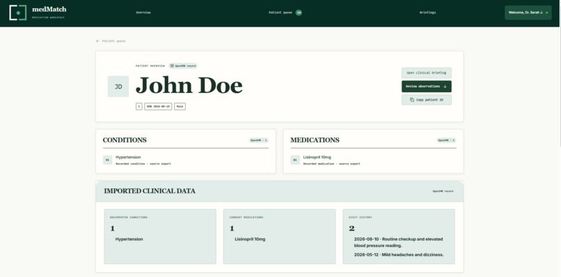 medMatch – screenshot 3