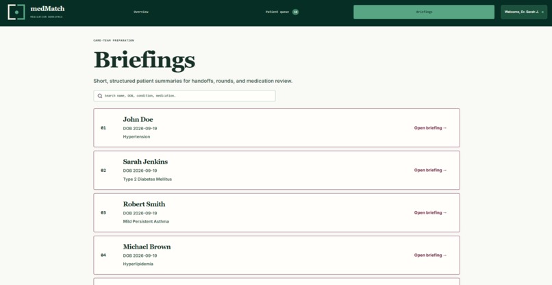 medMatch – screenshot 5