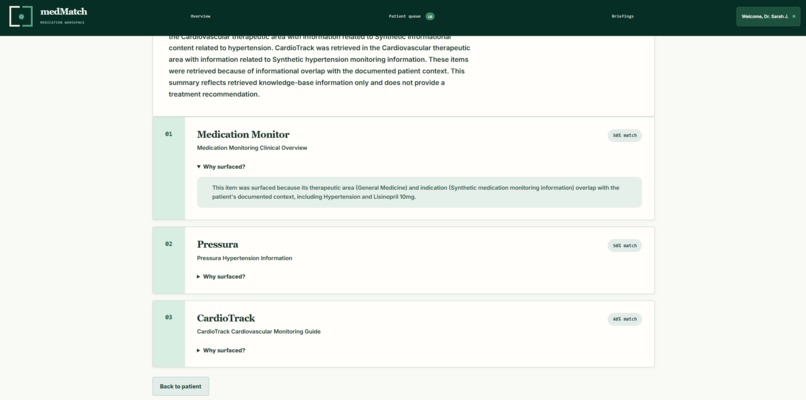 medMatch – screenshot 7