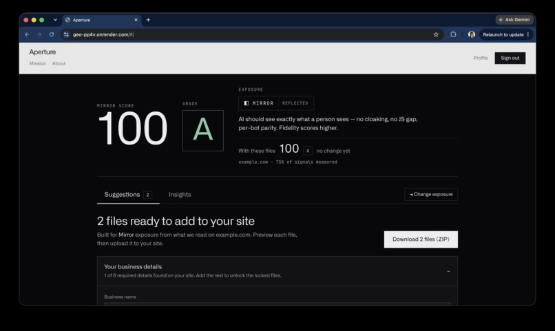 Aperture – screenshot 6