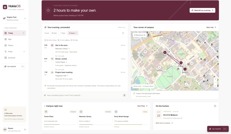 HokieOS – screenshot 1