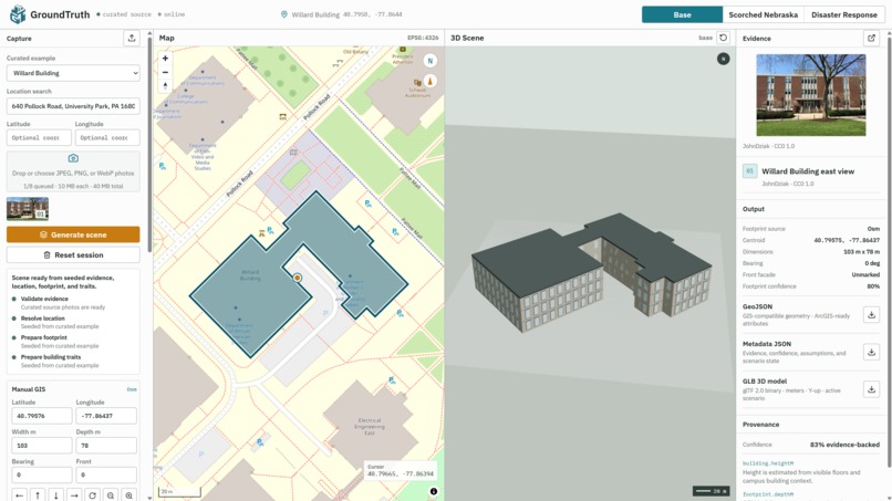 GroundTruth – screenshot 1
