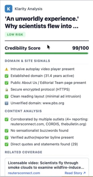 Klarity – screenshot 1
