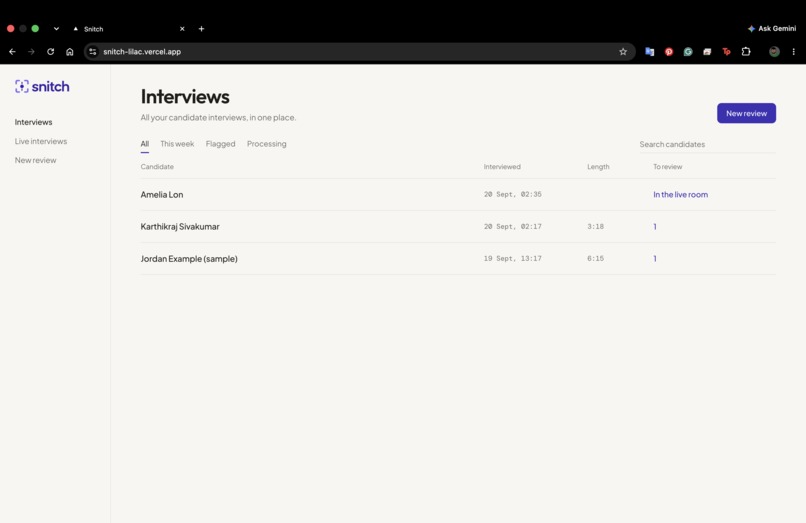 Snitch – screenshot 4