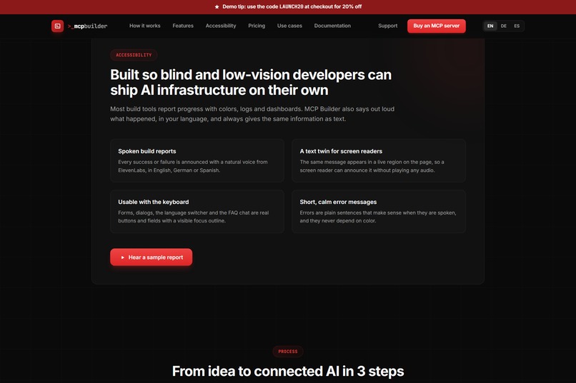 MCP Builder – screenshot 5