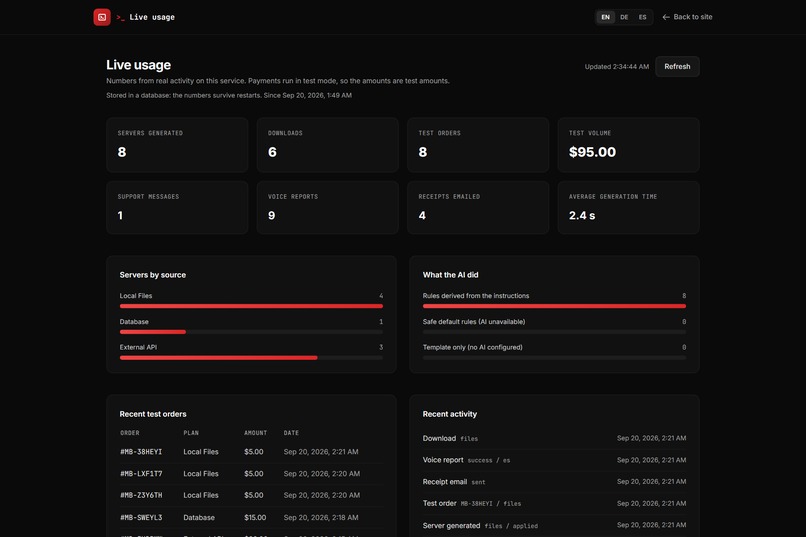 MCP Builder – screenshot 6