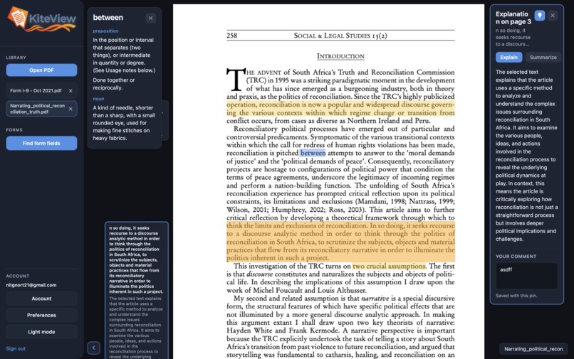 KiteView – screenshot 2