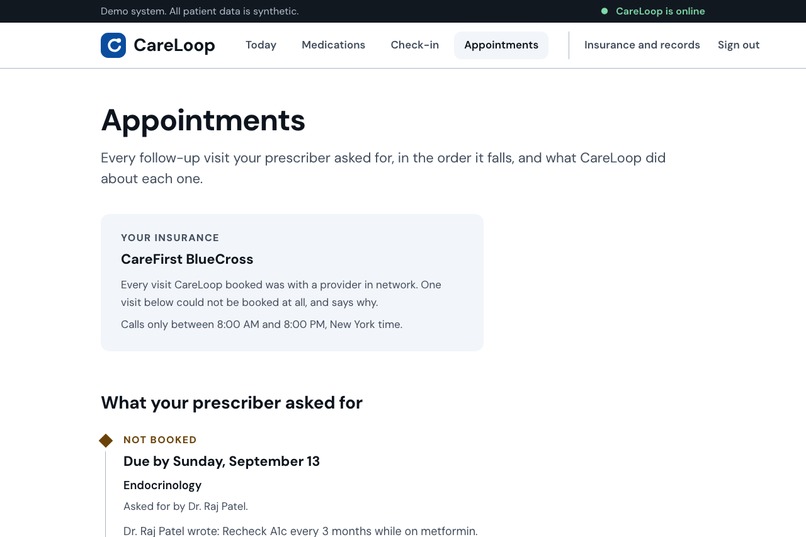 CareLoop – screenshot 8
