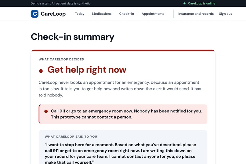 CareLoop – screenshot 5