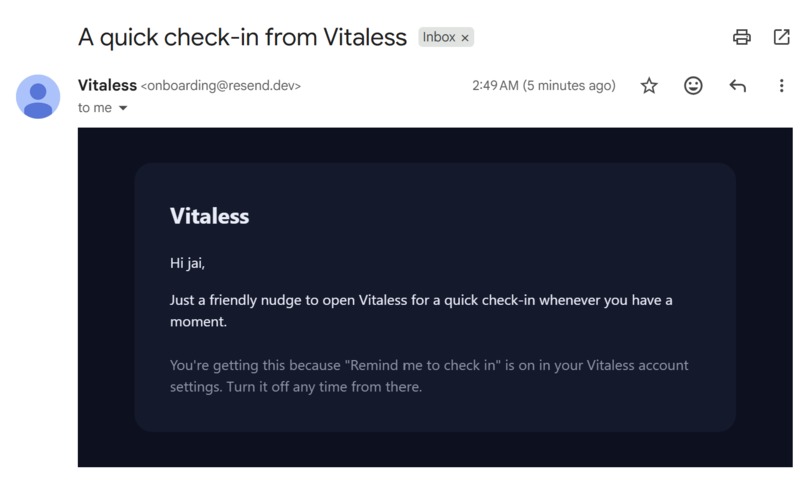 Vitaless – screenshot 1